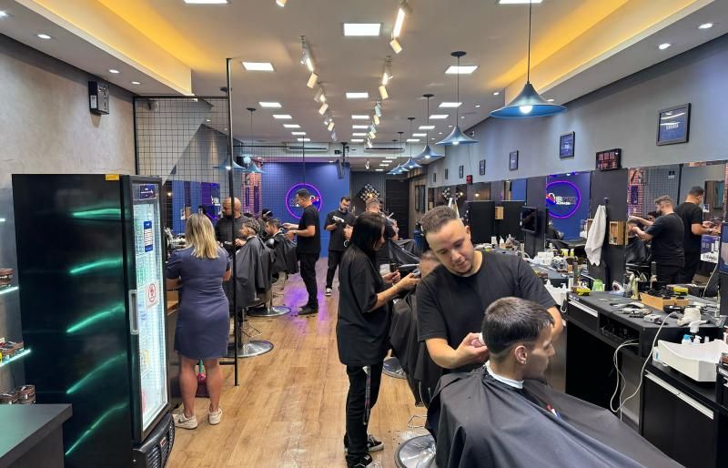 Ambiente da CR18 Barbearia